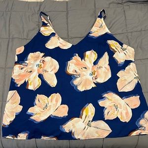 Floral tank top